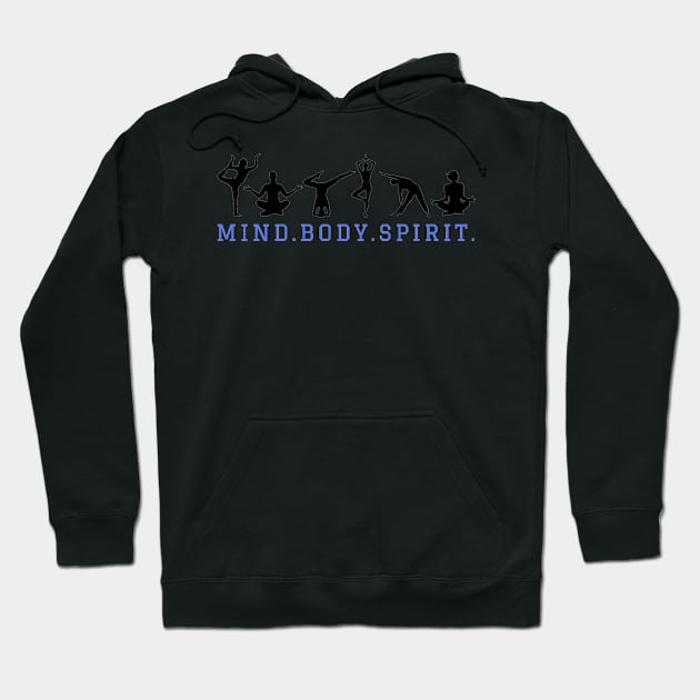 Mind Body Spirit. Hoodie by BRIJLA